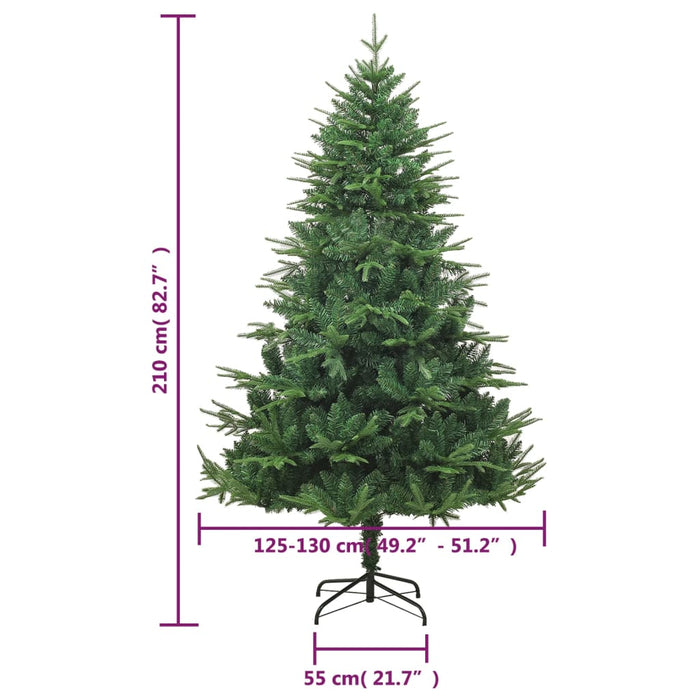 Albero di Natale Artificiale Verde 210cm PVC e PE 328490