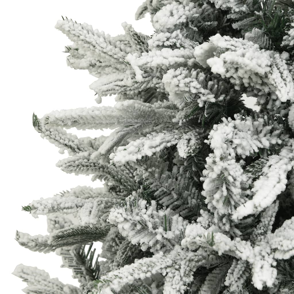 Albero di Natale Artificiale con Neve Verde 150 cm PVC e PE 328493