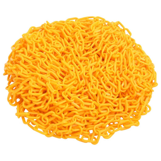Catena Segnaletica Gialla 100 m Ã˜6 mm in Plasticacod mxl 128535