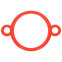 Set Segnaletica Coni Stradali e Catena da 10 m Rosso Bianco 150948