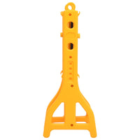 Barriera Stradale Pieghevole Gialla 250x38x96 cm 150988