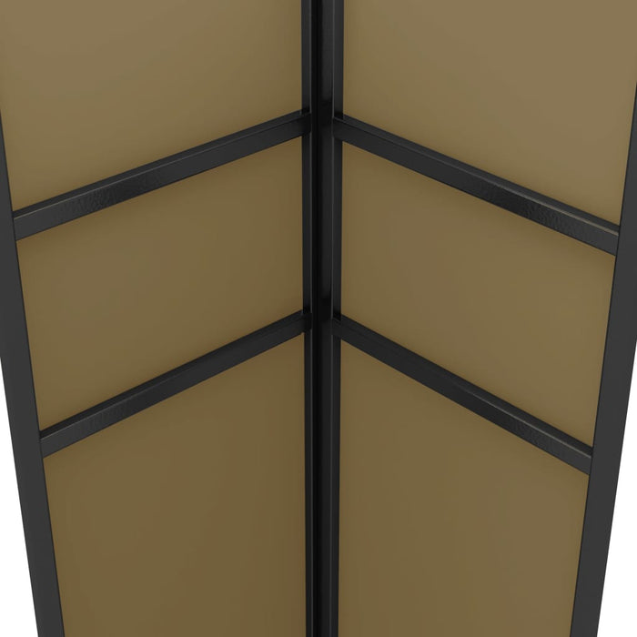 Gazebo con Tetto Doppio e Luci LED 3x3x2,7 m Grigio Talpa