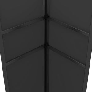 Gazebo con Tetto Doppio e Stringa di Luci LED 3x3 m Antracite