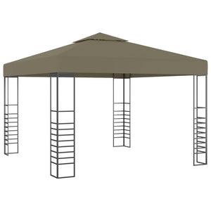 Gazebo con Luci LED a Stringa 3x3 m Grigio Talpa 3070309