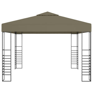 Gazebo con Luci LED a Stringa 3x3 m Grigio Talpa 3070309