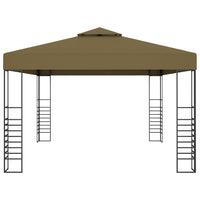 Gazebo con Luci LED a Stringa 3x4 m Grigio Talpa 3070310