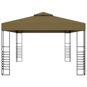 Gazebo con Luci LED a Stringa 3x4 m Grigio Talpa 3070310