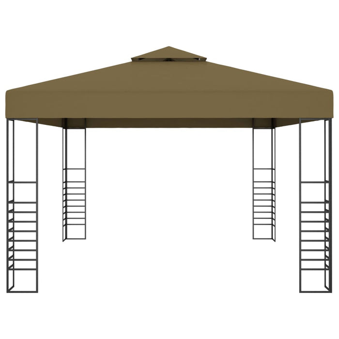 Gazebo con Luci LED a Stringa 3x4 m Grigio Talpa 3070310