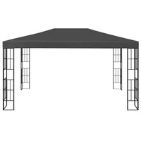 Gazebo con Stringa di Luci LED 3x4 m Antracite 3070323