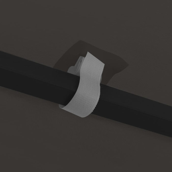 Gazebo con Stringa di Luci LED 3x4 m Antracite 3070323