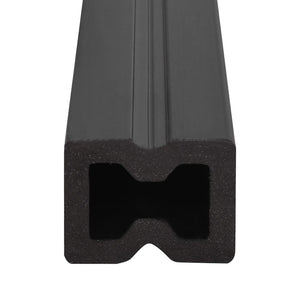 Listoni Decking WPC con Accessori Marroni e Grigi 40 mÂ² 2,2 m