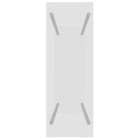 Porta Legna Trasparente 80x35x100 cm in Vetro Temperato cod mxl 69437