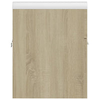 Mobile Bagno con Lavabo Integrato Rovere Sonoma in Truciolato 3070814