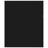 Mobile lavabo con lavabo integrato 60 x 38,5 x 46 cm in truciolare nero 02_0006504