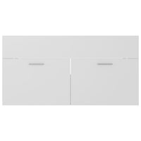 Mobile da Bagno con Lavabo Integrato Bianco in Truciolato cod mxl 73462