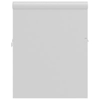 Mobile lavabo con lavabo integrato 90 x 38,5 x 46 cm in truciolare bianco 02_0006421