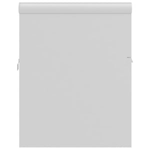 Mobile lavabo con lavabo integrato 90 x 38,5 x 46 cm in truciolare bianco 02_0006421