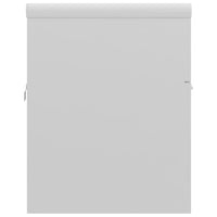 Mobile Bagno con Lavabo Integrato Bianco Lucido in Truciolato 3070844