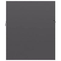 Mobile lavabo con lavabo integrato 90 x 38,5 x 46 cm in truciolare grigio lucido 02_0006483