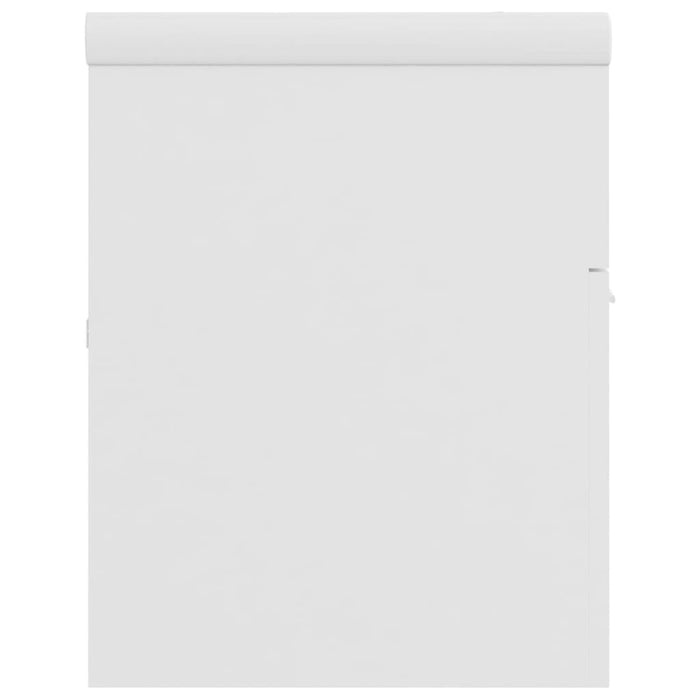 Mobile da Bagno con Lavabo Integrato Bianco in Truciolato 3070847