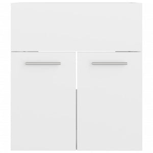 Set Mobili da Bagno Bianco Lucido in Truciolato cod mxl 60873