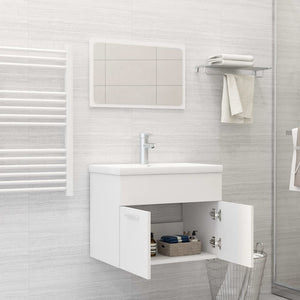 Set Mobili da Bagno Bianco in Truciolato cod mxl 71901