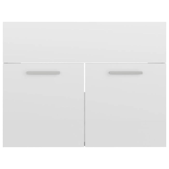 Set Mobili da Bagno Bianco Lucido in Truciolato cod mxl 71941