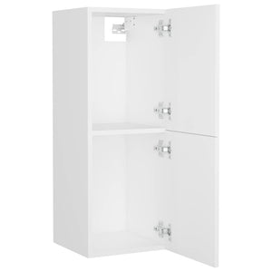 Set Mobili da Bagno Bianco in Truciolato 3070910