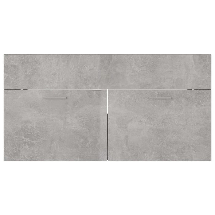 Set Mobili da Bagno Grigio Cemento in Truciolato cod mxl 56023