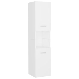 Set Mobili da Bagno Bianco in Legno Multistrato 3071090