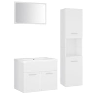 Set Mobili da Bagno Bianco in Truciolato cod mxl 71918