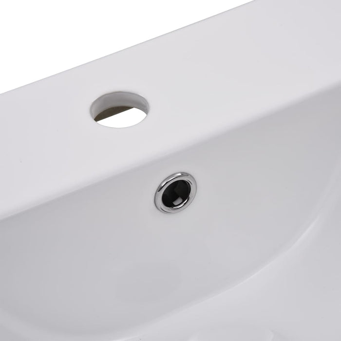 Set Mobili da Bagno Bianco in Legno Multistrato