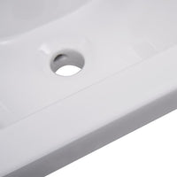 Set Mobili da Bagno Bianco in Legno Multistrato