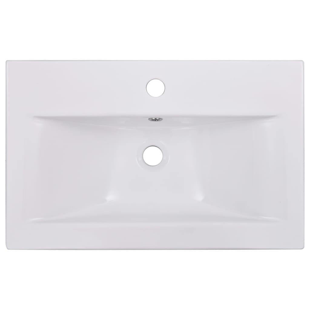 Set Mobili da Bagno Bianco in Legno Multistrato 3071180