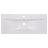 Set Mobili da Bagno Bianco Lucido in Legno Multistrato 3071204