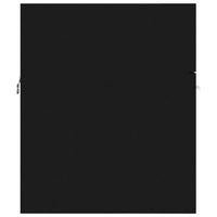 Set Mobili da Bagno Nero in Legno Multistrato 3071217