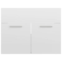 Set Mobili da Bagno Bianco Lucido in Truciolato cod mxl 71919