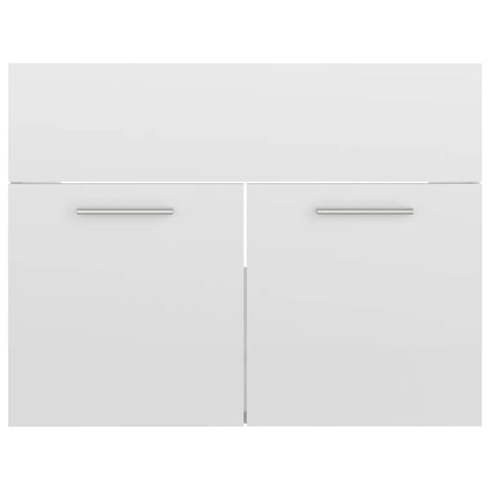 Set Mobili da Bagno Bianco Lucido in Truciolato cod mxl 71919