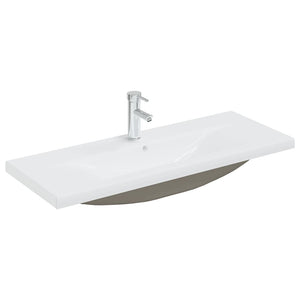 Mobile Bagno con Lavabo Integrato Bianco in Legno Multistrato 3071297