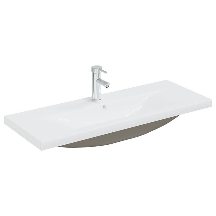 Mobile Bagno con Lavabo Integrato Bianco in Legno Multistrato 3071297