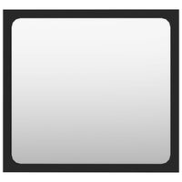 Set Mobili da Bagno Nero in Legno Multistrato