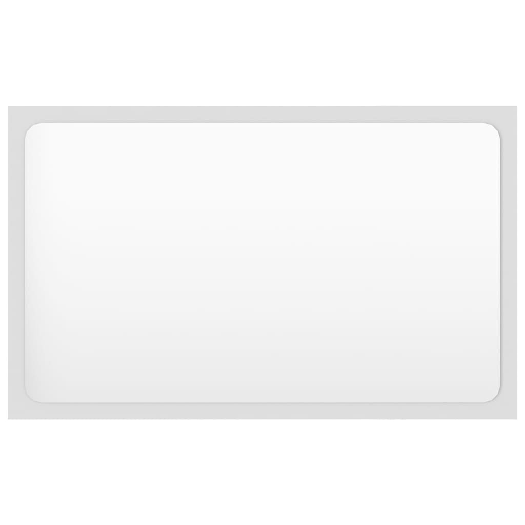 Set Mobili da Bagno Bianco in Legno Multistrato 3071315