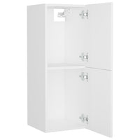 Set Mobili da Bagno Bianco in Legno Multistrato 3071360