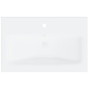 Set Mobili da Bagno Bianco in Legno Multistrato 3071360