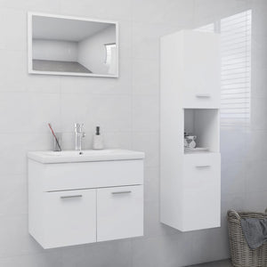 Set Mobili da Bagno Bianco in Truciolatocod mxl 96734