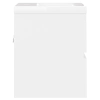 Mobile con Lavabo Integrato Bianco in Legno Multistrato 3071531