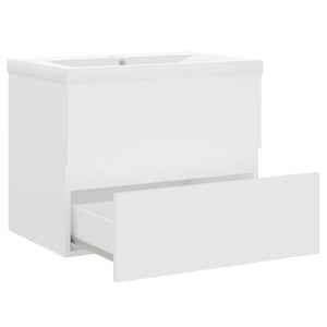 Mobile con Lavabo Integrato Bianco in Legno Multistratocod mxl 96740