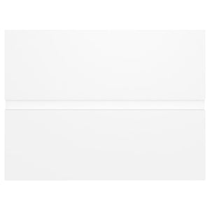 Mobile con Lavabo Integrato Bianco in Legno Multistrato 3071540