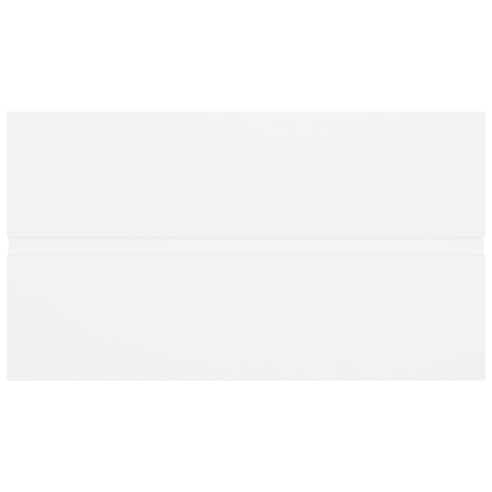 Mobile con Lavabo Integrato Bianco in Legno Multistrato 3071549