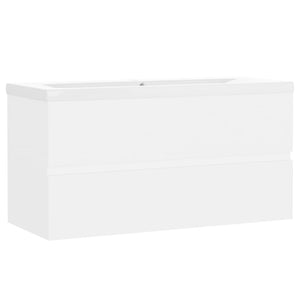 Mobile con Lavabo Integrato Bianco in Legno Multistratocod mxl 120669